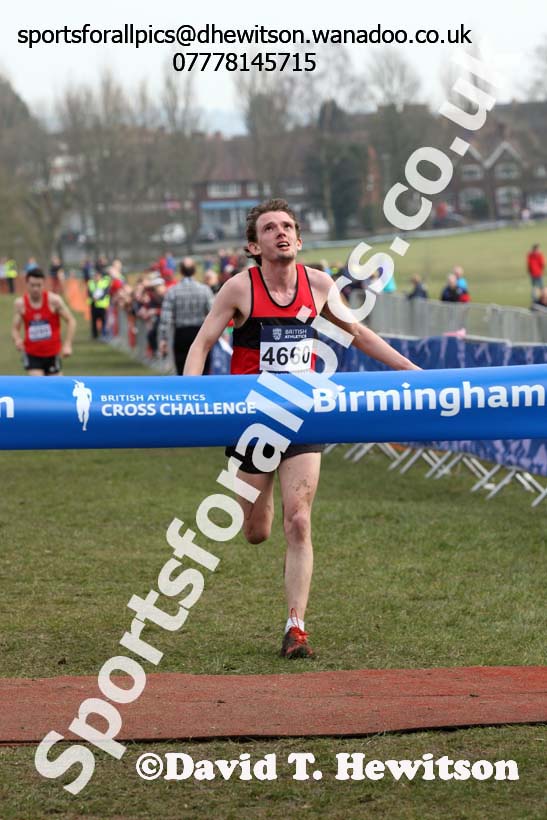 Senior mens 2016 Inter Counties Cross Country Champs. and Cross Challenge Final, Cofton Park, Birmingham. Photo: David T. Hewitson/Sports for All Pics